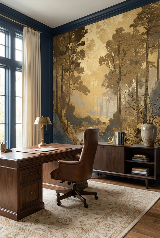 Golden Forest Dawn