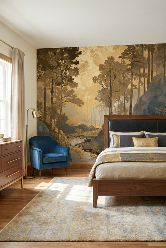 Golden Forest Dawn