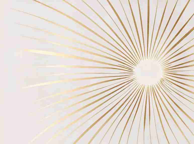Aura Dorée : Papier Peint Panoramique Soleil Luxueux - Illulart: Papier peint panoramique