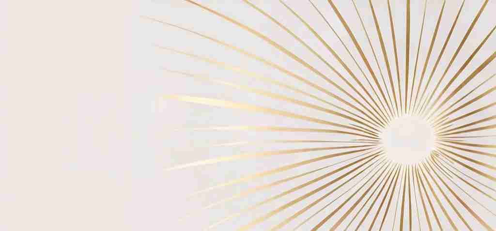 Aura Dorée : Papier Peint Panoramique Soleil Luxueux - Illulart: Papier peint panoramique