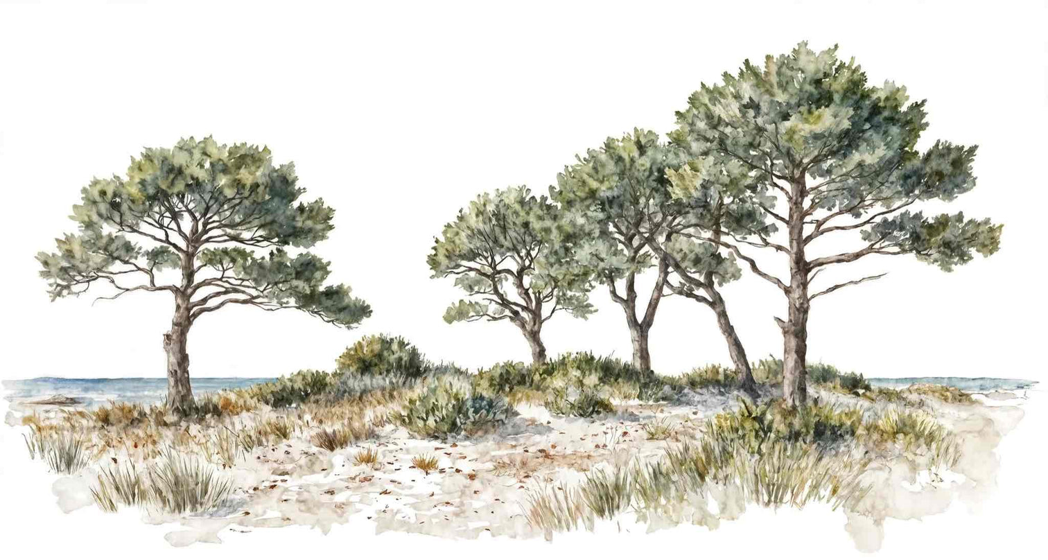 Brise des dunes - Illulart: Papier peint panoramique
