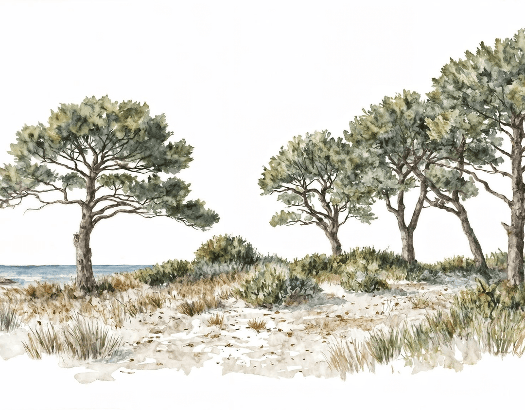 Brise des dunes - Illulart: Papier peint panoramique