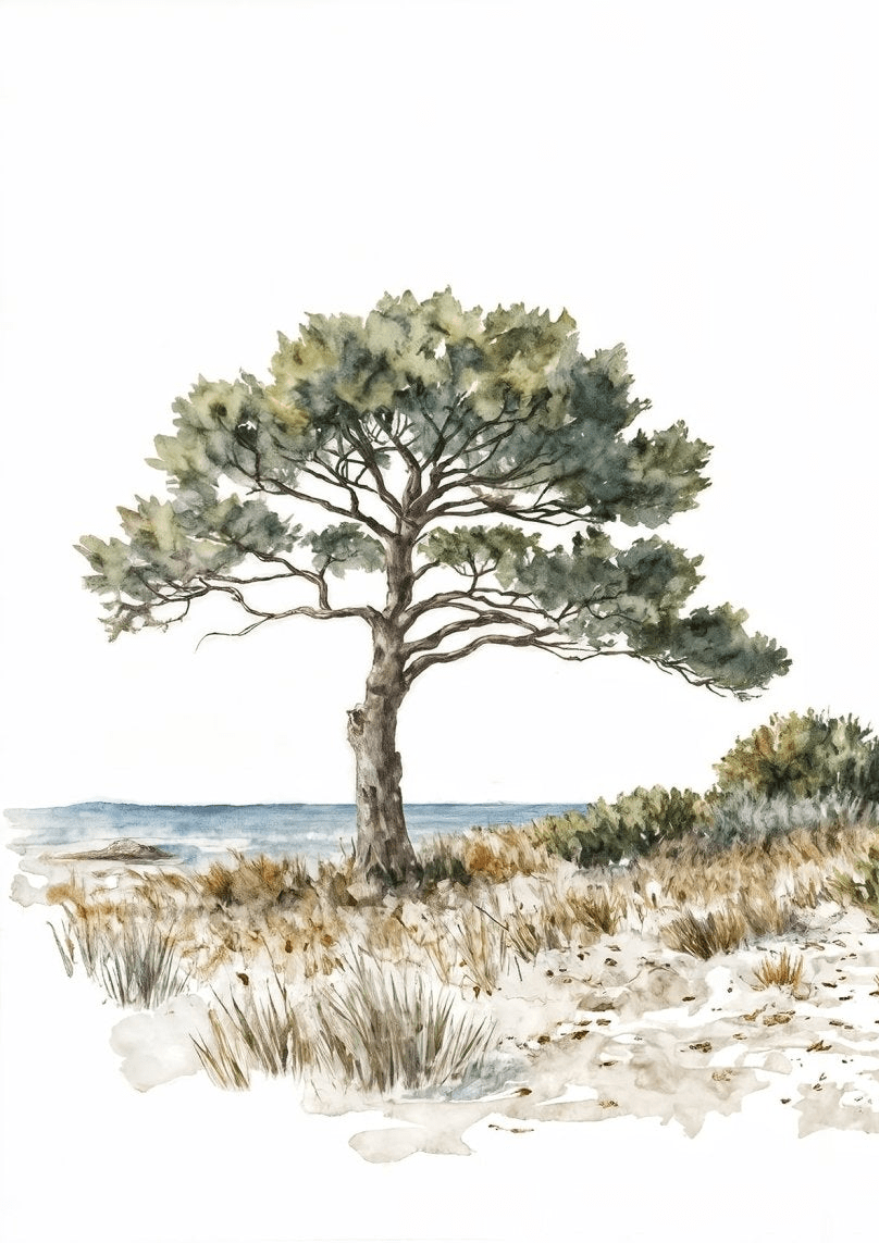 Brise des dunes - Illulart: Papier peint panoramique
