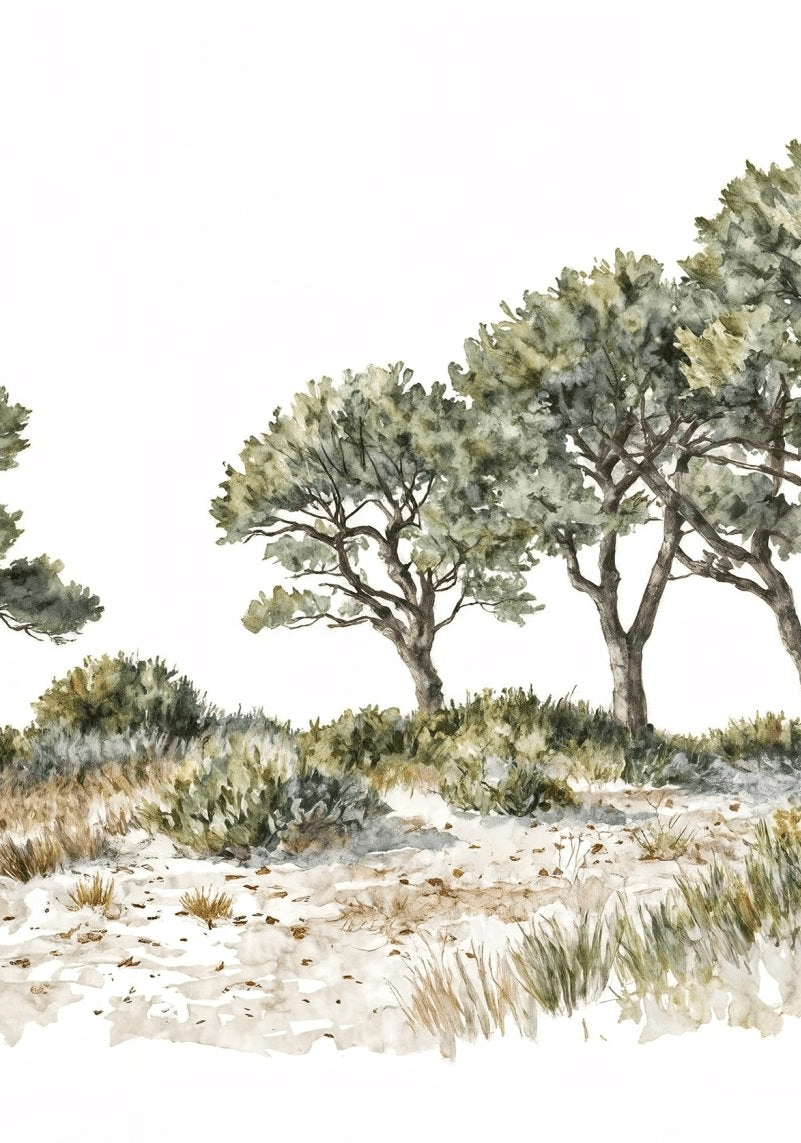Brise des dunes - Illulart: Papier peint panoramique