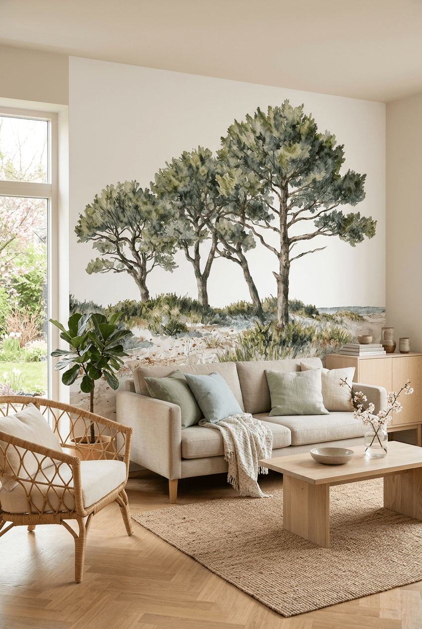 Brise des dunes - Illulart: Papier peint panoramique