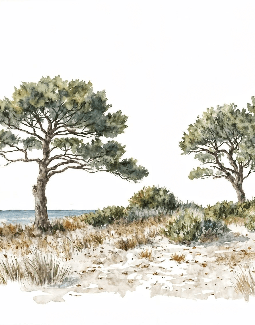 Brise des dunes - Illulart: Papier peint panoramique