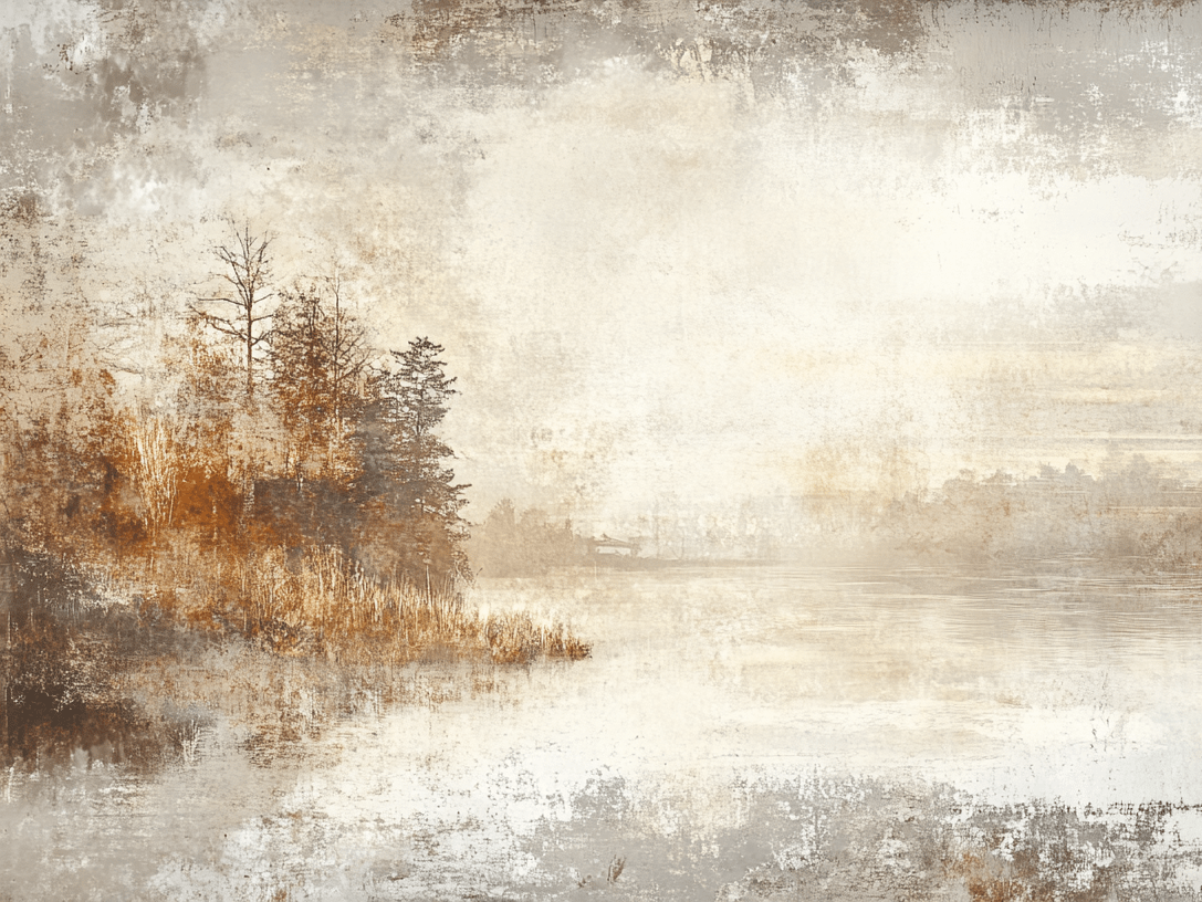 Brumes d’Automne - Illulart: Papier peint panoramique