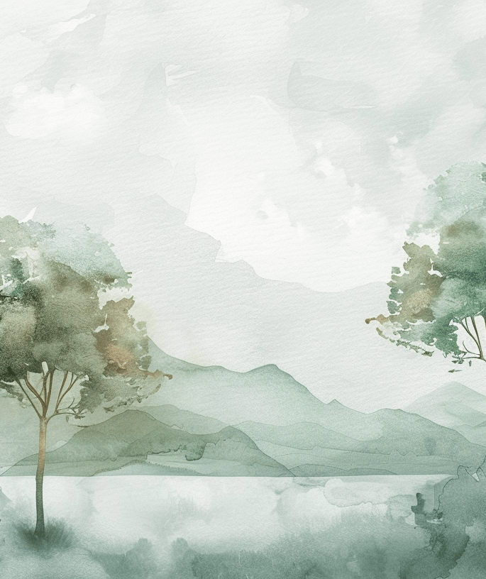 Charme Pastel - Illulart: Papier peint panoramique
