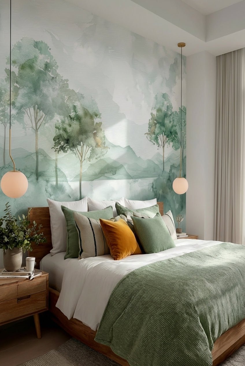 Charme Pastel : sérénité des nuances douces en papier peint - Illulart: Papier peint panoramique