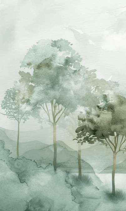 Charme Pastel : sérénité des nuances douces en papier peint - Illulart: Papier peint panoramique