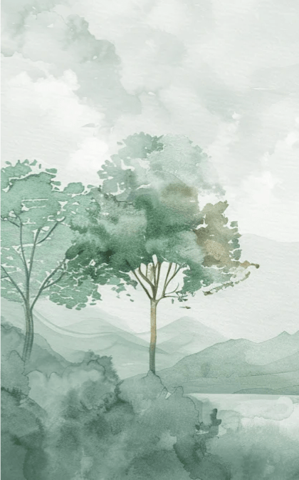 Charme Pastel : sérénité des nuances douces en papier peint - Illulart: Papier peint panoramique