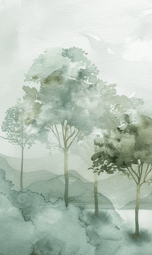 Charme Pastel : sérénité des nuances douces en papier peint - Illulart: Papier peint panoramique