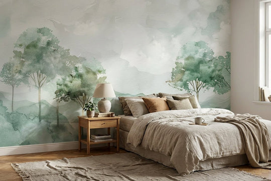 Charme Pastel : sérénité des nuances douces en papier peint - Illulart: Papier peint panoramique