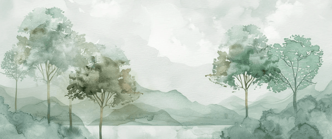 Charme Pastel : sérénité des nuances douces en papier peint - Illulart: Papier peint panoramique