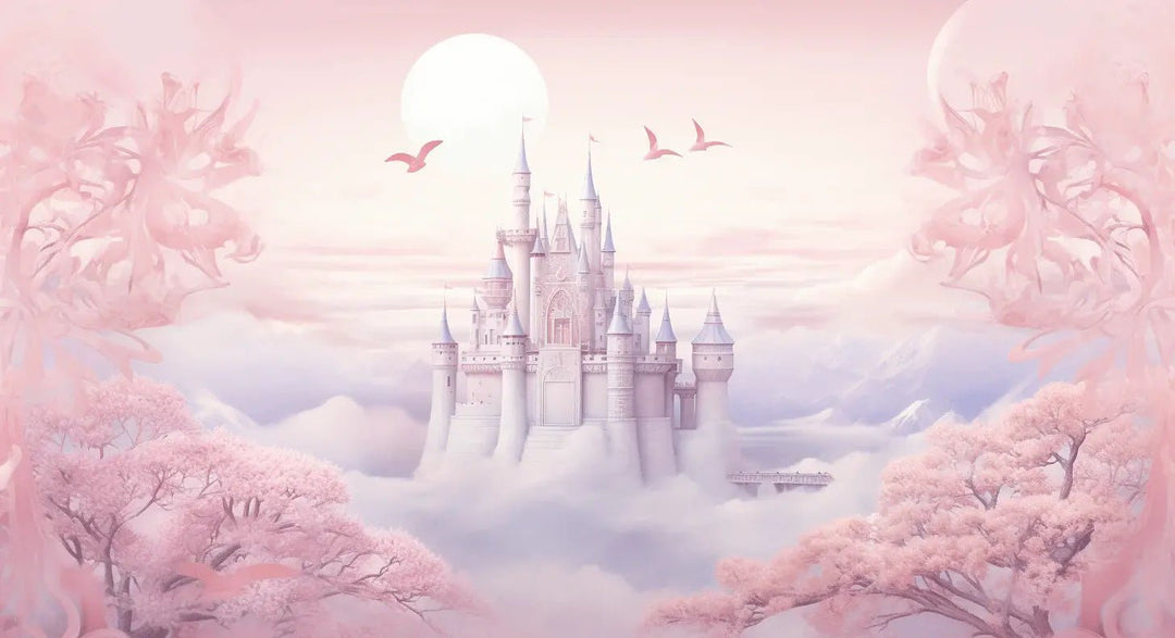 Château enchanté - Illulart: Papier peint panoramique