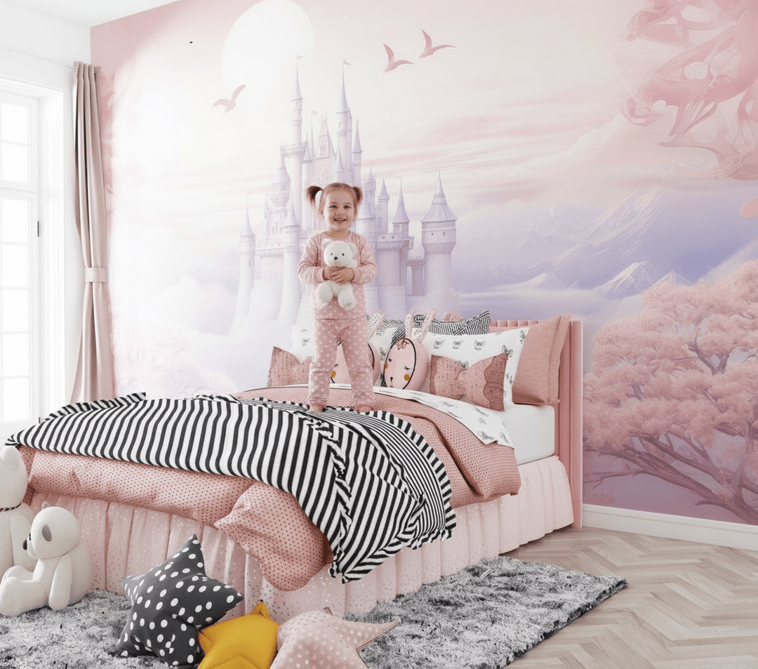 Château enchanté - Illulart: Papier peint panoramique