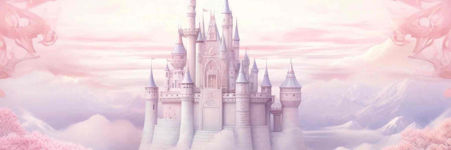 Château enchanté - Illulart: Papier peint panoramique