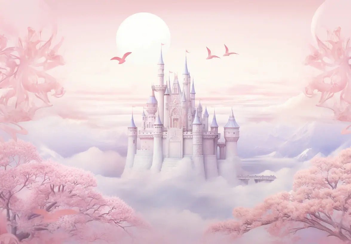Château enchanté - Illulart: Papier peint panoramique