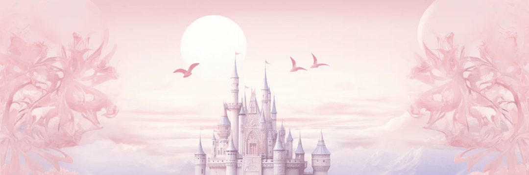 Château enchanté - Illulart: Papier peint panoramique