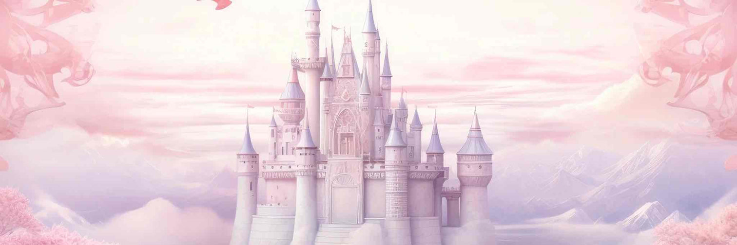 Château enchanté - Illulart: Papier peint panoramique