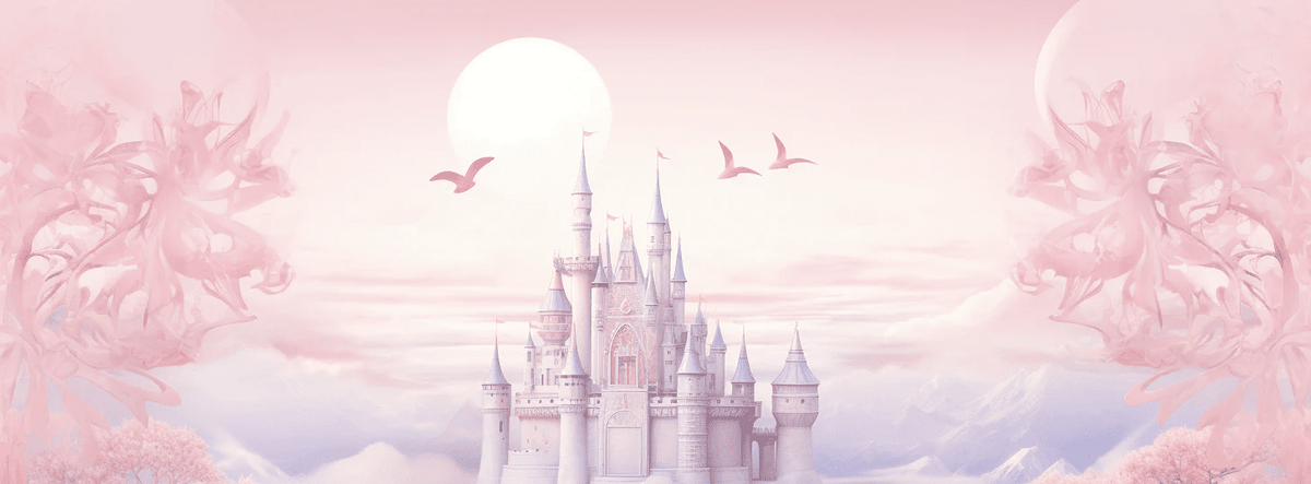 Château enchanté - Illulart: Papier peint panoramique