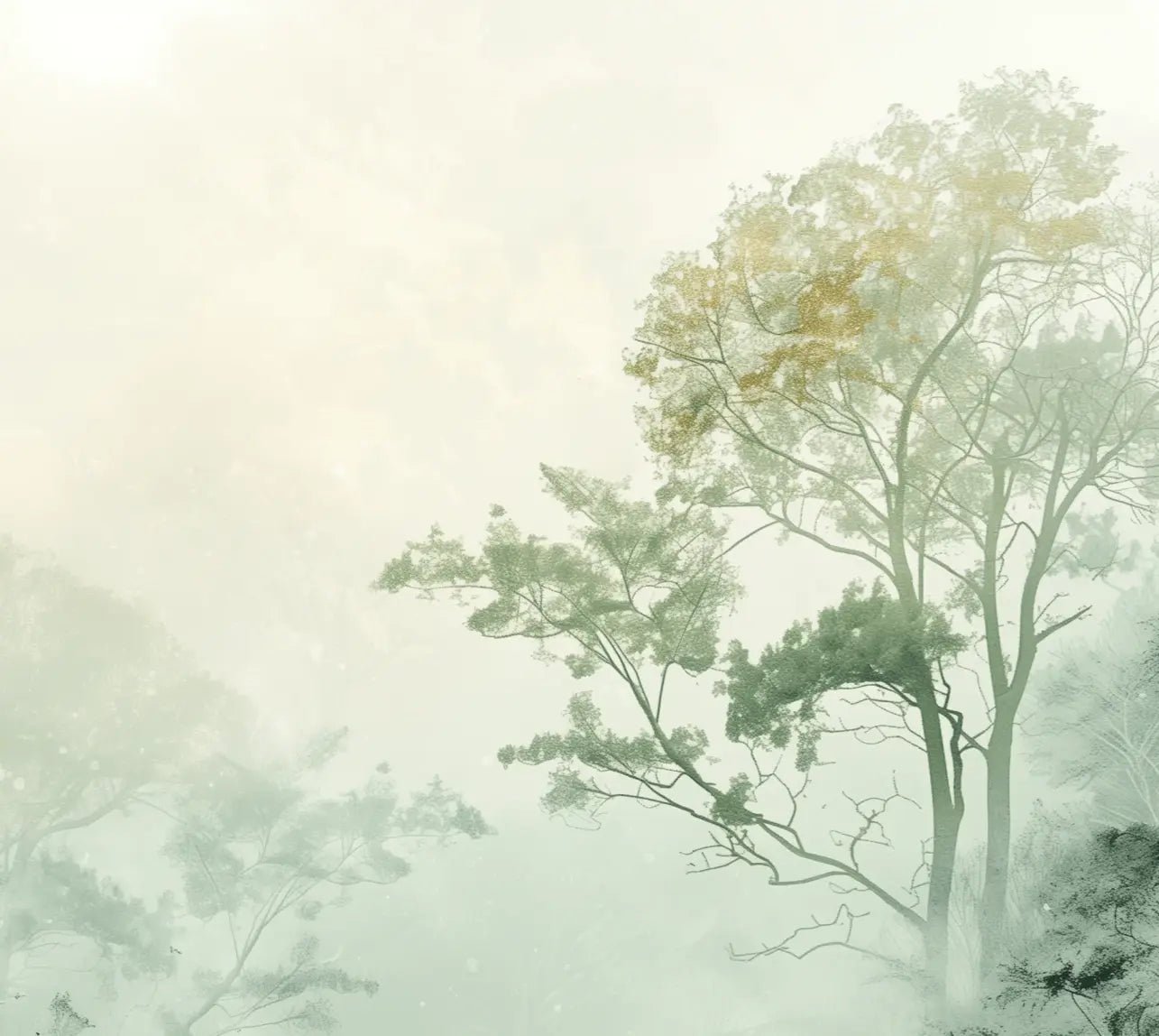 Chuchotements des Arbres : Mystique et Brume