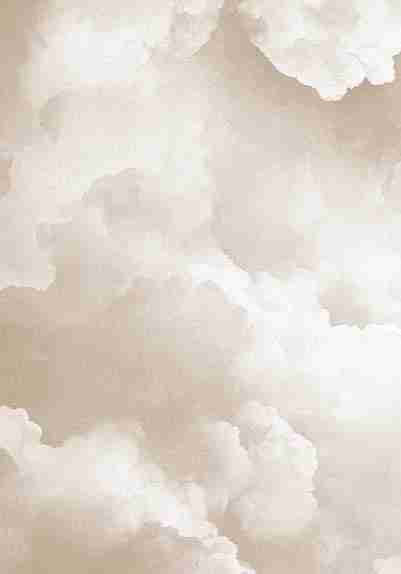 Ciel de Douceur - Papier Peint Panoramique Nuages Beige pour une Ambiance Sereine - Illulart: Papier peint panoramique