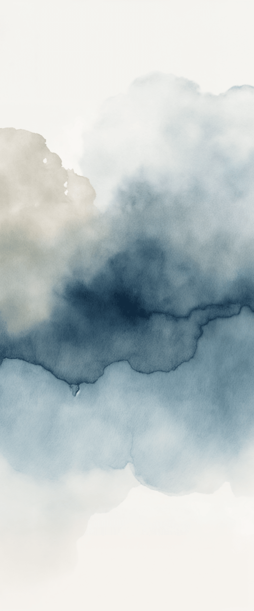 Couleurs de l’air en bleu - Illulart: Papier peint panoramique