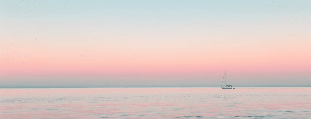Crépuscule de l'Océan - Illulart: Papier peint panoramique