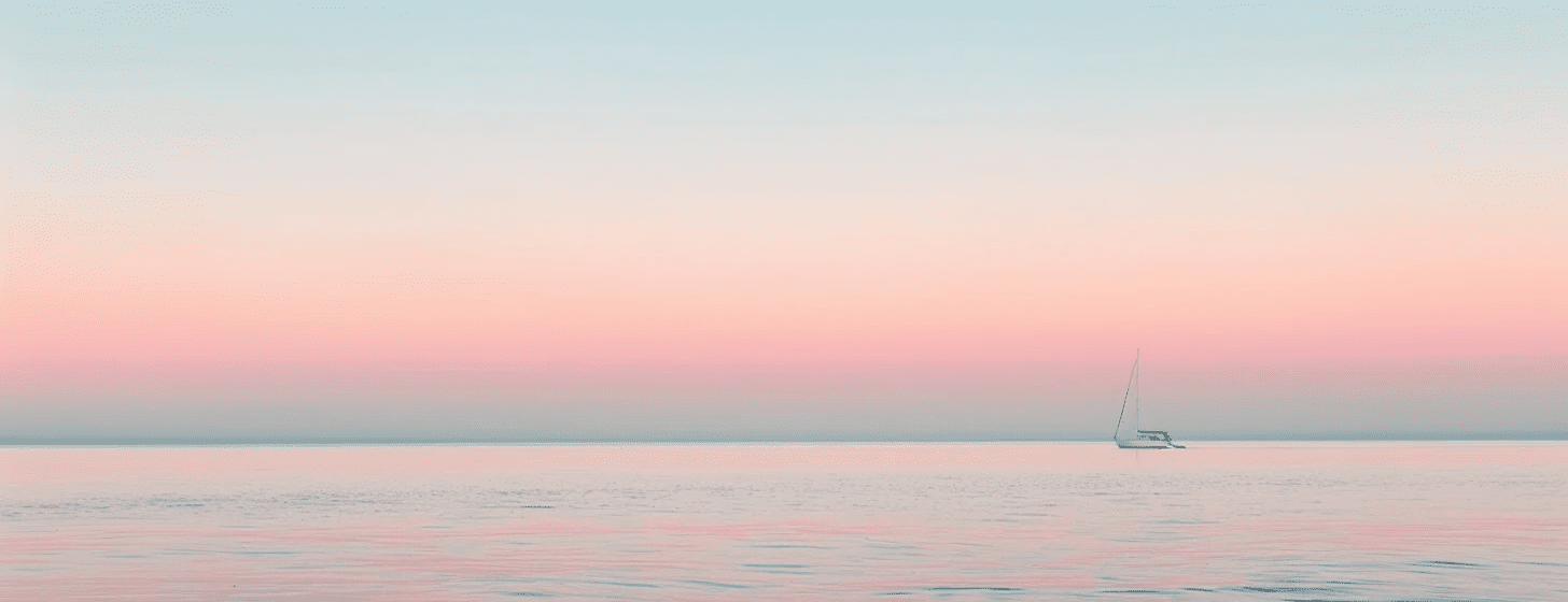 Crépuscule de l'Océan - Illulart: Papier peint panoramique
