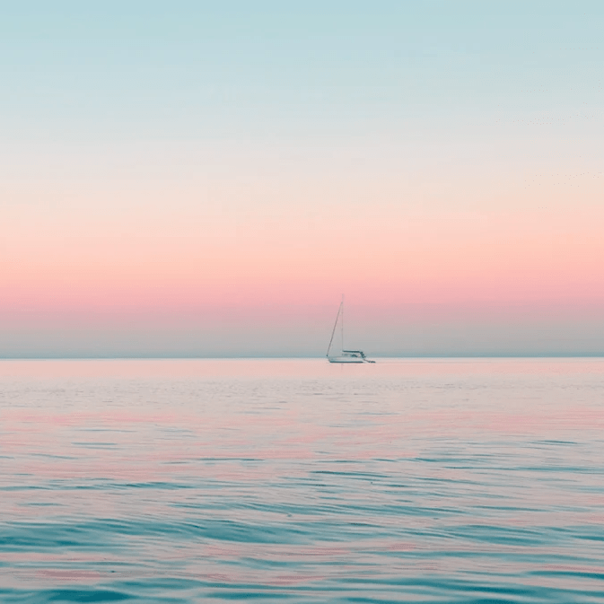 Crépuscule de l'Océan - Illulart: Papier peint panoramique