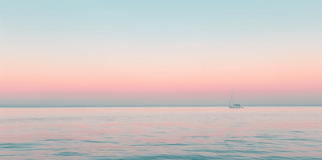 Crépuscule de l'Océan - Illulart: Papier peint panoramique