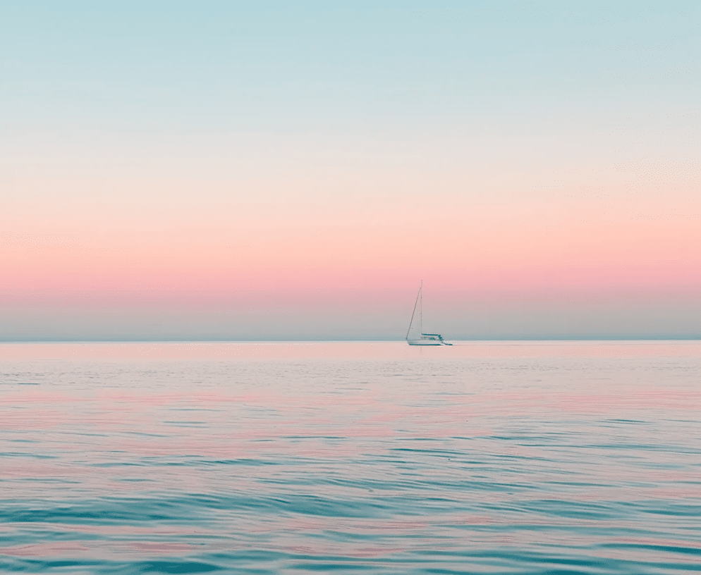 Crépuscule de l'Océan - Illulart: Papier peint panoramique