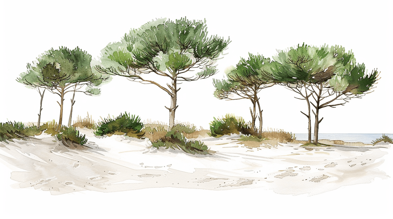 Les Pins de la Plage