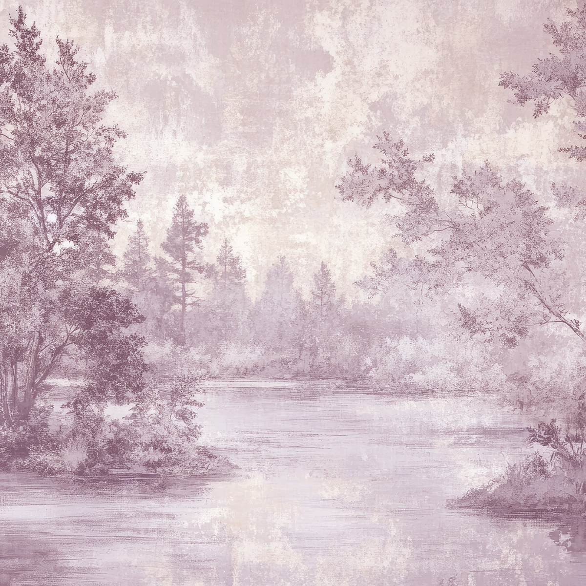 Toile de jouy en rose