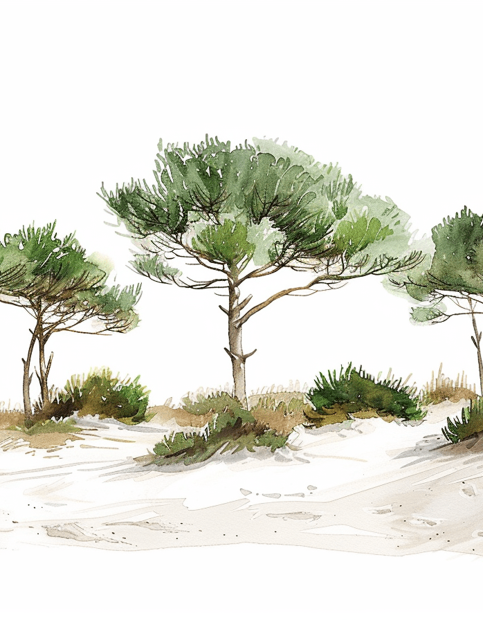 Les Pins de la Plage