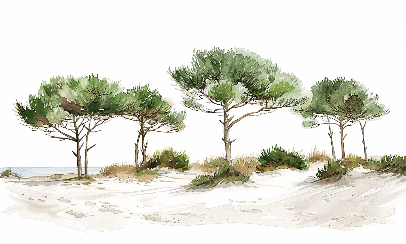 Les Pins de la Plage