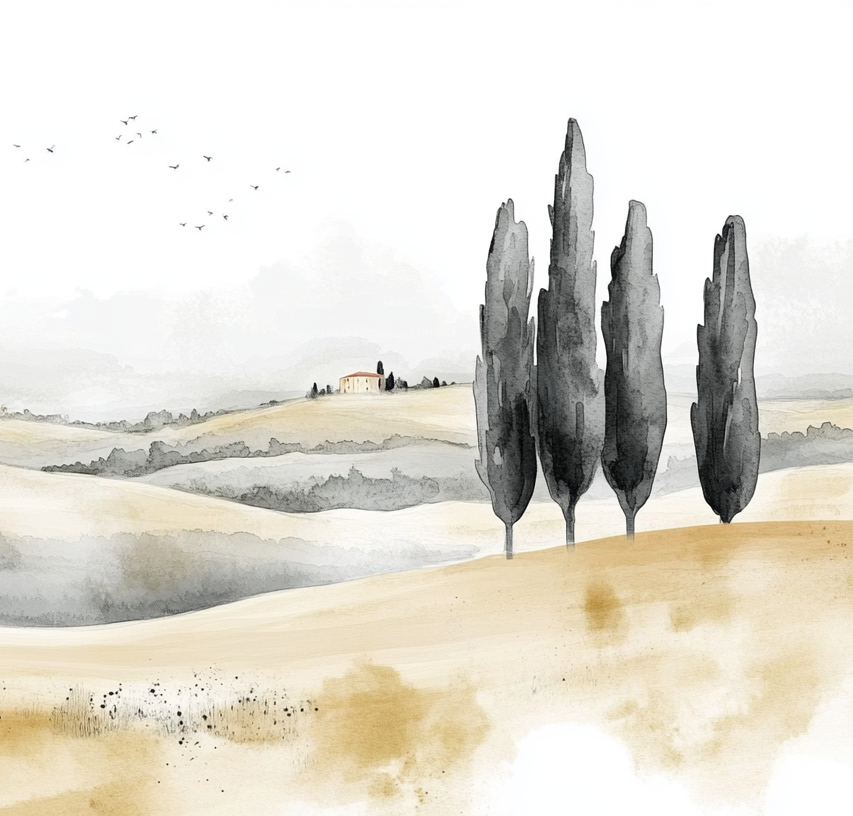 Douceur des Collines toscanes
