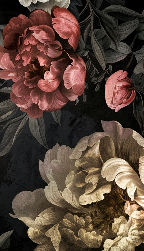Épanouissement de Pivoines