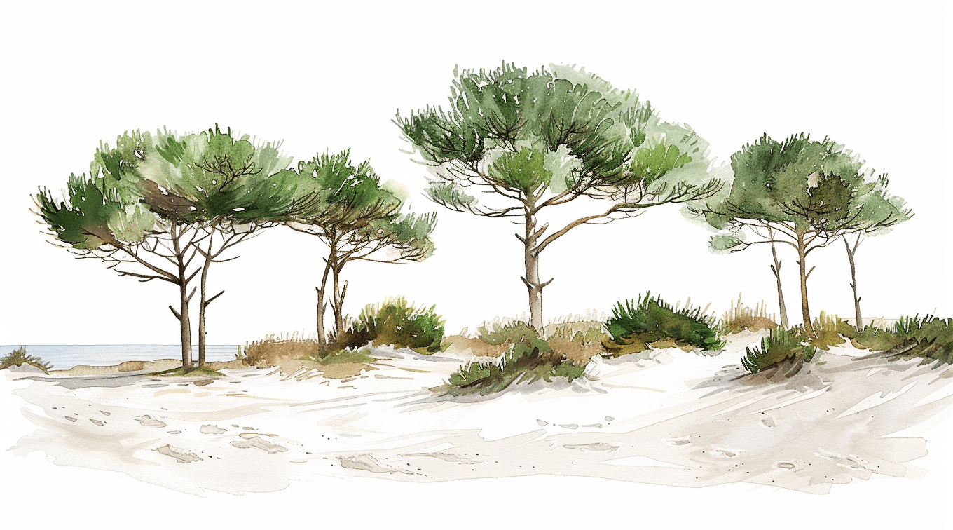 Les Pins de la Plage