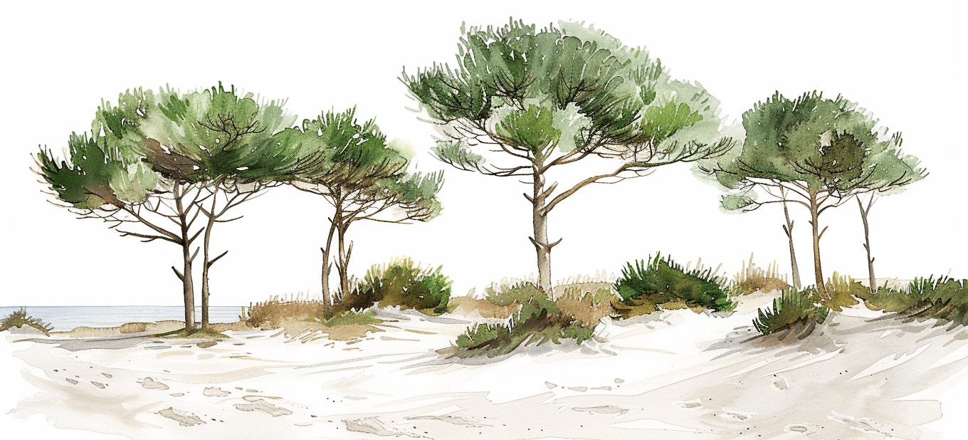 Les Pins de la Plage