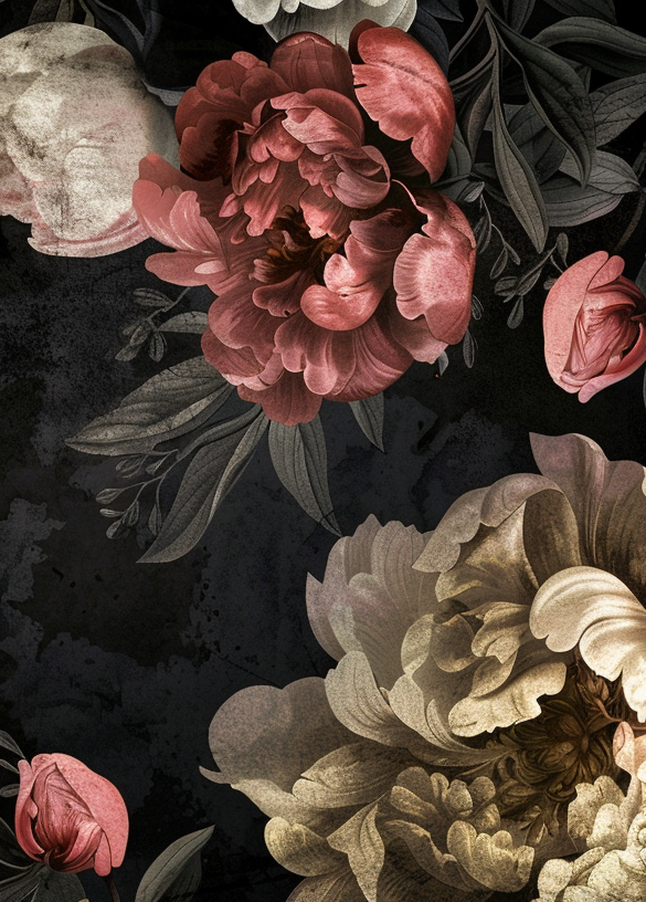 Épanouissement de Pivoines