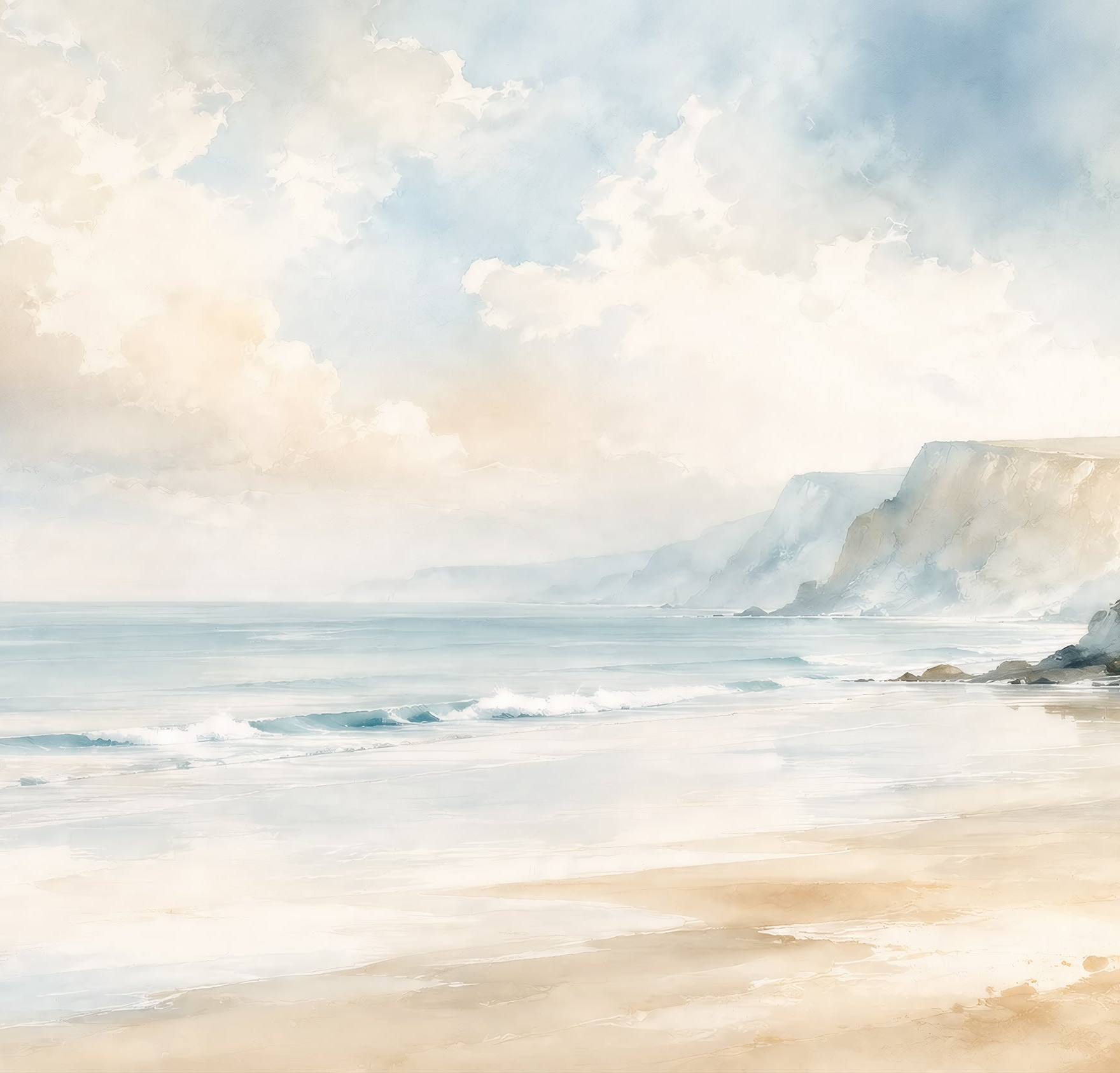 Falaises en lumière