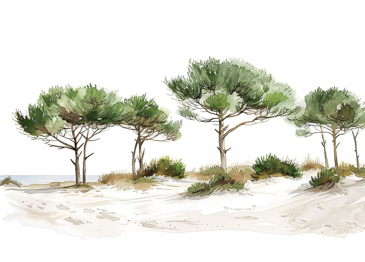 Les Pins de la Plage