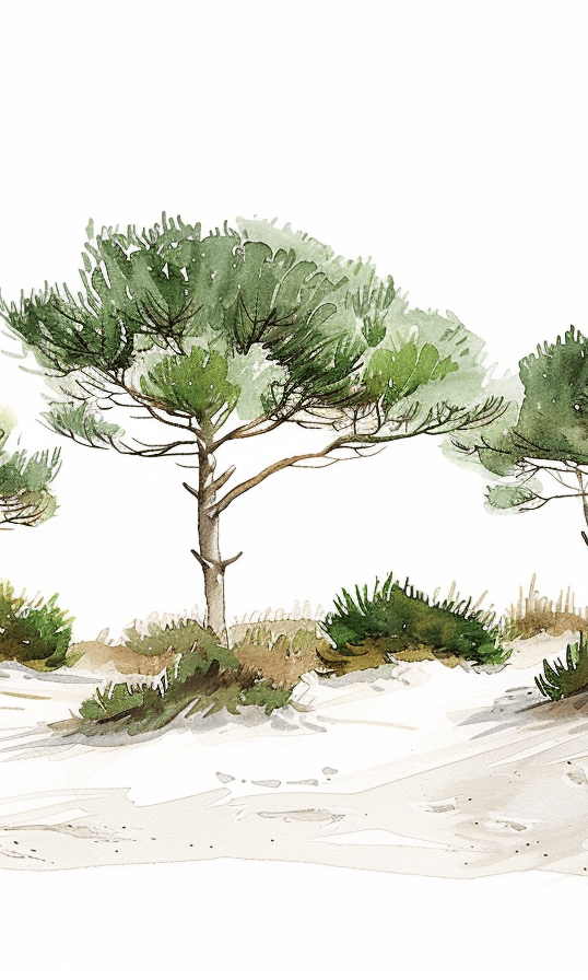 Les Pins de la Plage