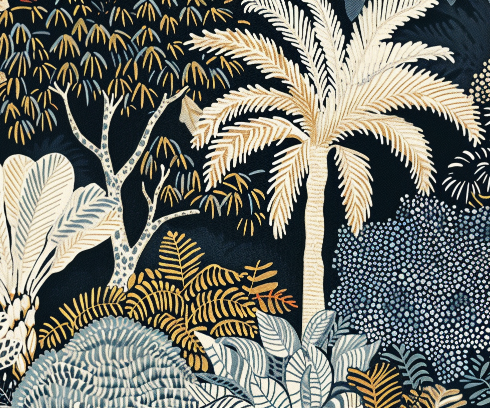 Éclat Tropical – Luxuriance Murale en Grand Format