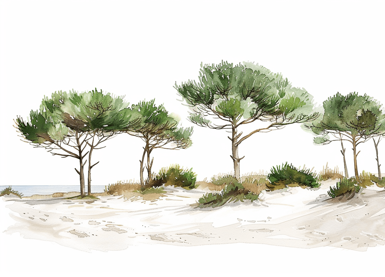 Les Pins de la Plage