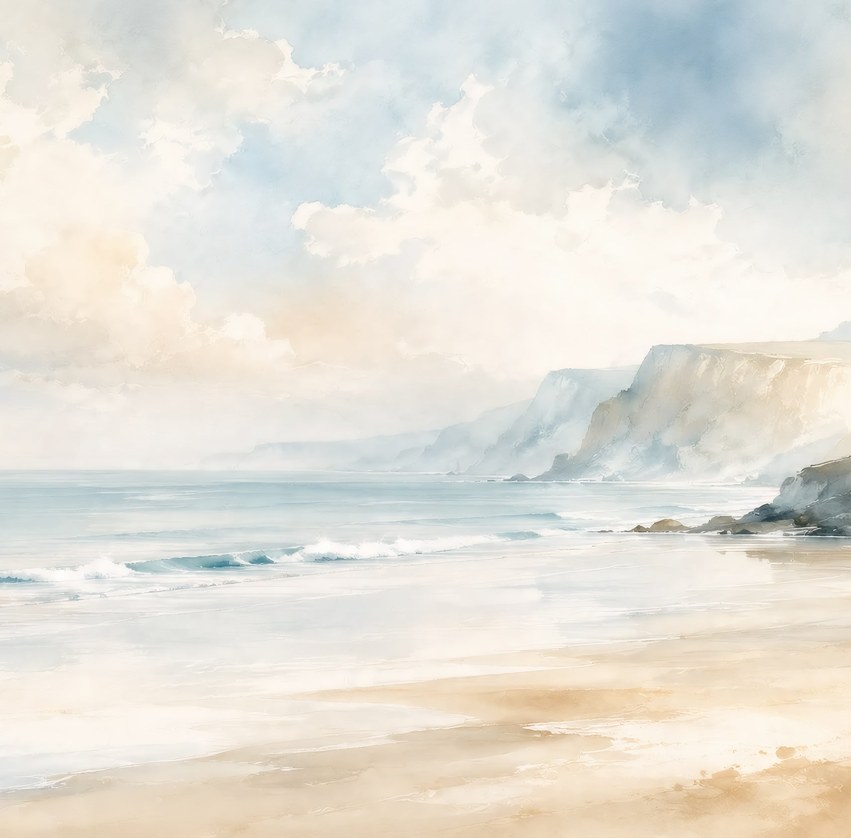 Falaises en lumière