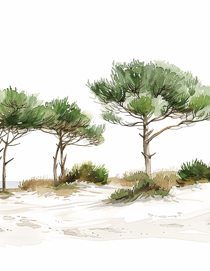 Les Pins de la Plage