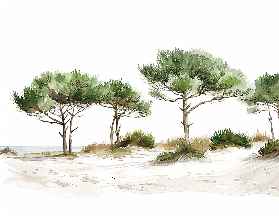 Les Pins de la Plage